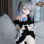 130cmパパドール ミレイヘッド メイク付き —— 同サイズのドールボディにフィット
