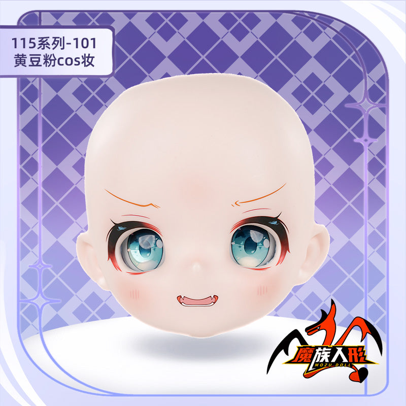 115cmパパドールSOYAHヘッド（メイク付き）——同じサイズのドールボディにフィット