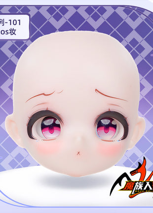 130cm Papadoll RUBY Head with Makeup —— Fit Doll Bodies of the Same Size