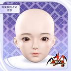 151cmパパドールNINEOヘッド（メイク付き）——同じサイズのドールボディにフィット