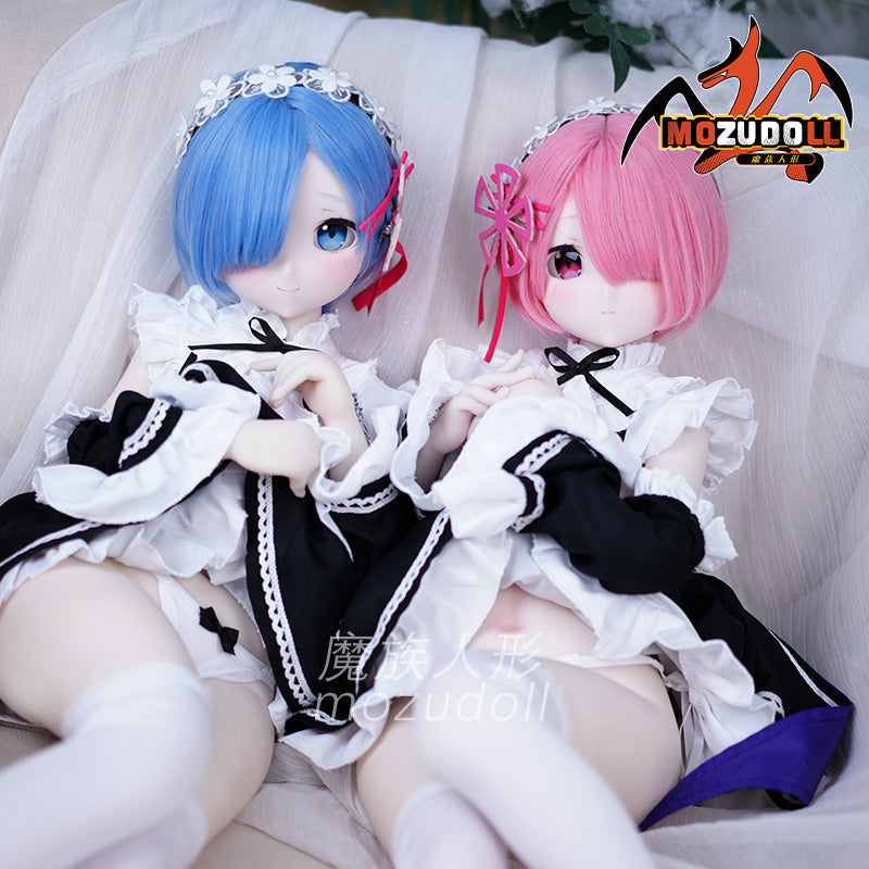 85cmパパドール レム＆ラム - 究極のパートナーのためのプレミアムシリコンセックスドール