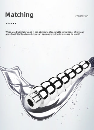 金属製膣・肛門洗浄器 男女兼用 セックス玩具 バックコート浣腸 ゲイ フィスティング 腸洗浄ツール