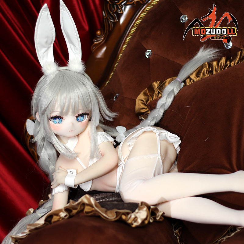 85cm パパドール ホワイト - 大人の男性向けプレミアムシリコン製セックスドール
