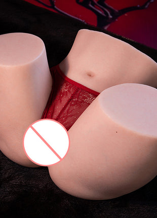 Silicone Doll Half Body Cup Adult Sex Toy Solid Non-Inflatable Doll Male Full Silicone