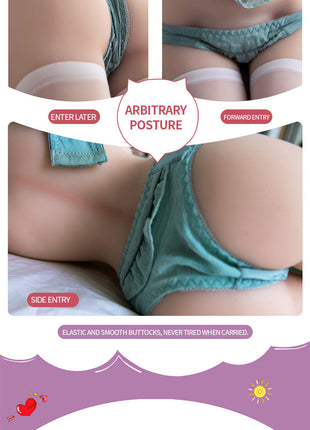 Half Body Solid Doll Silicone Doll Non Inflatable Doll Male Ai