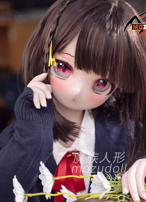 130cm Papadoll RUBY Head with Makeup —— Fit Doll Bodies of the Same Size