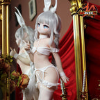 85cm パパドール ホワイト - 大人の男性向けプレミアムシリコン製セックスドール