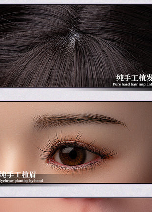 Realistic Doll A Robot Female Doll Male Silicone Doll 1:1 Simulation Non-Inflatable Doll Sex Doll