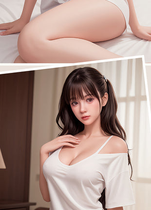 Realistic Silicone Adult Doll Non-Inflatable 1:1 Simulation Robot Female Doll AI Male Use
