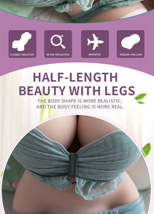 Half Body Solid Doll Silicone Doll Non Inflatable Doll Male Ai