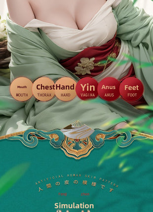 Silicone Sex Doll Male Adult Toy European and American Solid Silicone Doll Non-Inflatable Doll In Stock