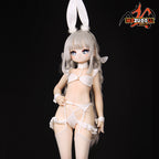85cm パパドール ホワイト - 大人の男性向けプレミアムシリコン製セックスドール