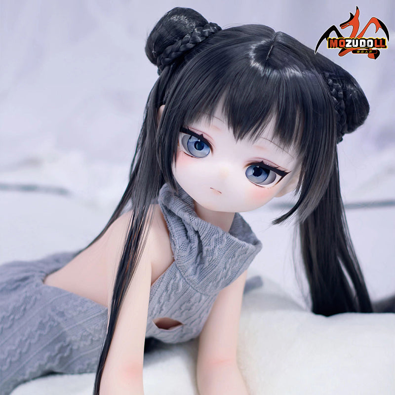 85cmパパドール 姫咲ヘッド メイク付き —— 同サイズのドールボディにフィット
