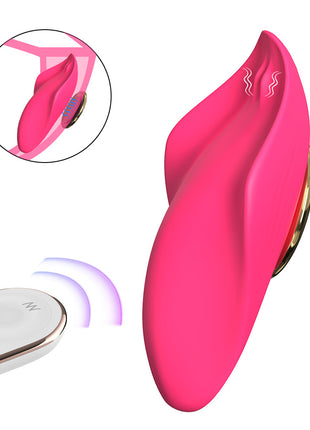 Remote Control Wearable Magnetic Lay-on Vibrator for Women