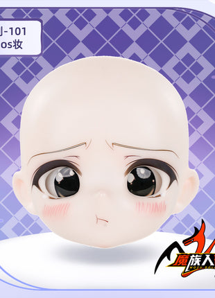65cm Papadoll Benay Head with Makeup —— Fit Doll Bodies of the Same Size