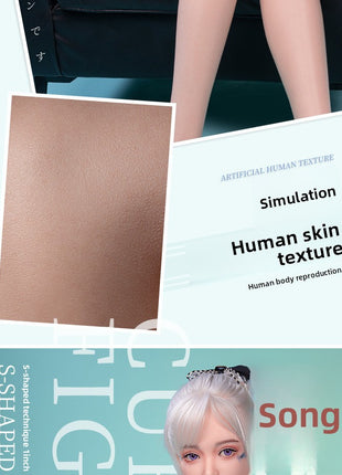 Realistic Silicone Doll 1:1 Non-Inflatable Male Adult Doll Full Body Insertable