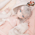 85cmパパドール マイヤ＆スズメ - 究極のパートナーのためのプレミアムシリコンセックスドール