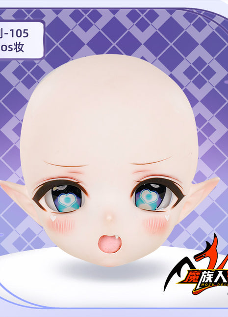 85cm Papadoll FUFU Head with Makeup —— Fit Doll Bodies of the Same Size