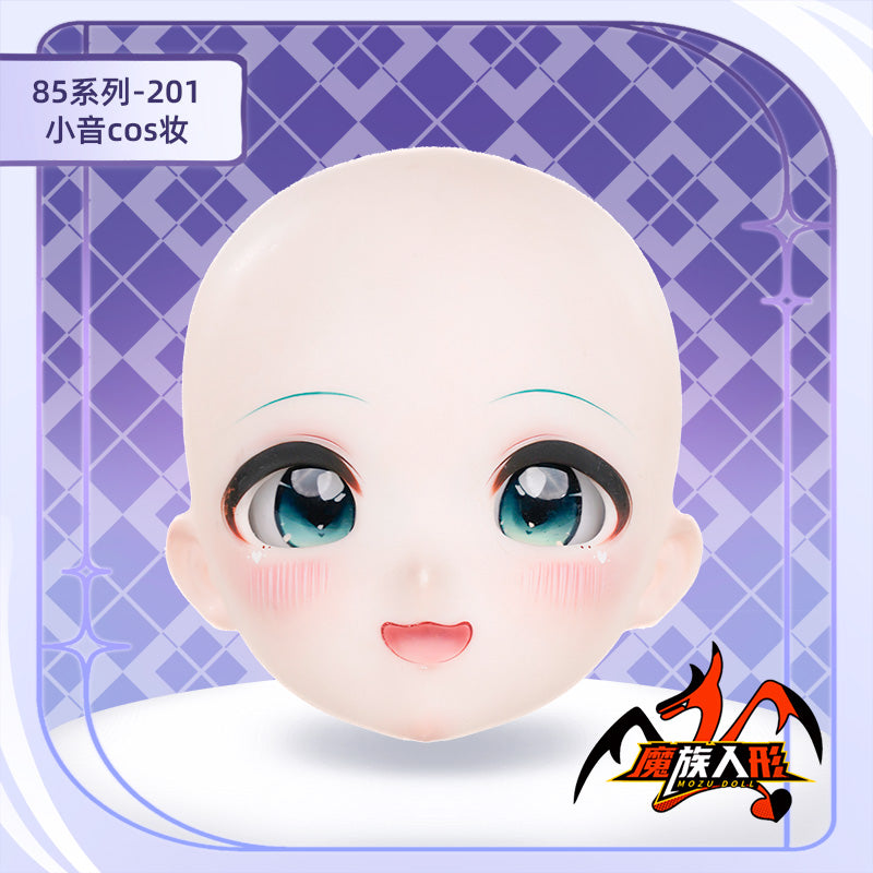 85cmパパドールMIKUヘッド（メイク付き）——同サイズのドールボディにフィット