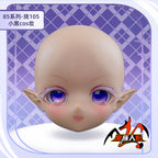85cmパパドール セブンヘッド メイク付き —— 同サイズのドールボディにフィット