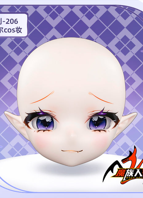 85cm Papadoll Mascot sailyhil Head with Makeup —— Fit Doll Bodies of the Same Size