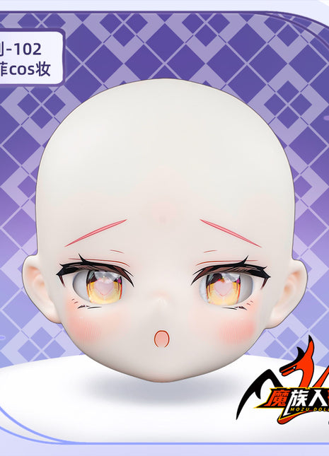 85cm Papadoll TAFFY Head with Makeup —— Fit Doll Bodies of the Same Size