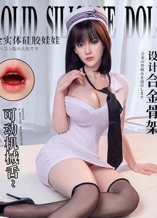 Realistic Doll A Robot Female Doll Male Silicone Doll 1:1 Simulation Non-Inflatable Doll Sex Doll