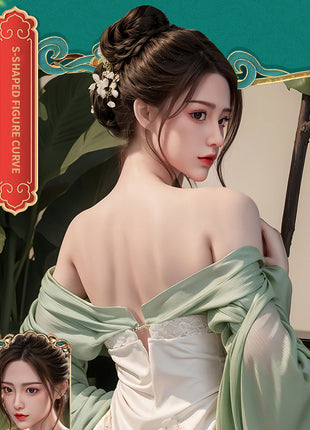 Silicone Sex Doll Male Adult Toy European and American Solid Silicone Doll Non-Inflatable Doll Customizable