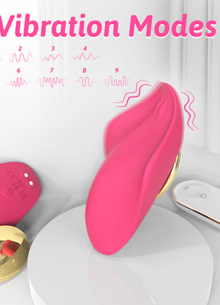 Remote Control Wearable Magnetic Lay-on Vibrator for Women