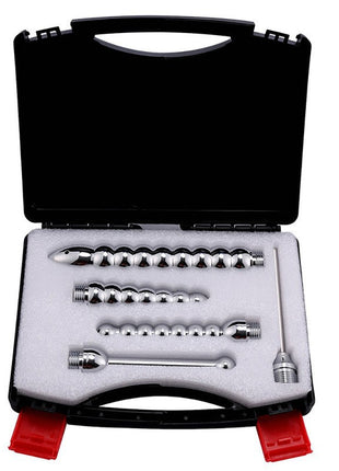 金属製膣・肛門洗浄器 男女兼用 セックス玩具 バックコート浣腸 ゲイ フィスティング 腸洗浄ツール