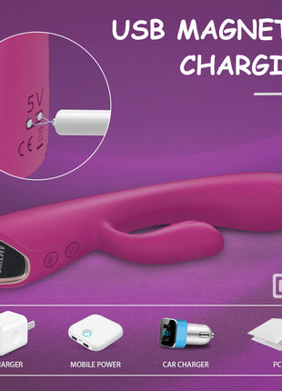 hot selling G spot Rabbit Vibrator Heating function