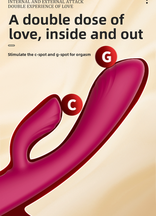 hot selling G spot Rabbit Vibrator Heating function