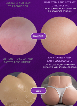 Solid Silicone Doll Adult Silicone Doll Full Body Adult Products Non-Inflatable Doll Male Sex Doll