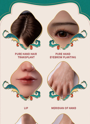 Silicone Sex Doll Male Adult Toy European and American Solid Silicone Doll Non-Inflatable Doll Customizable