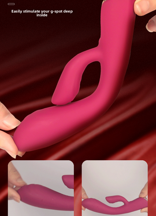 hot selling G spot Rabbit Vibrator Heating function