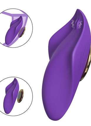 Remote Control Wearable Magnetic Lay-on Vibrator for Women
