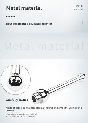 金属製膣・肛門洗浄器 男女兼用 セックス玩具 バックコート浣腸 ゲイ フィスティング 腸洗浄ツール