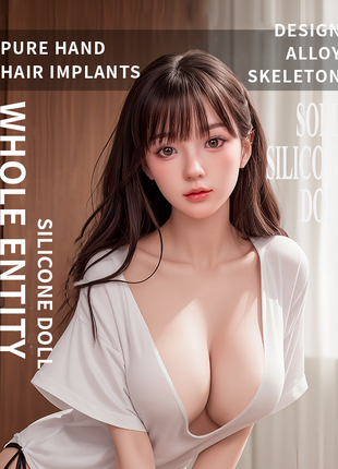 Realistic Silicone Adult Doll Non-Inflatable 1:1 Simulation Robot Female Doll AI Male Use