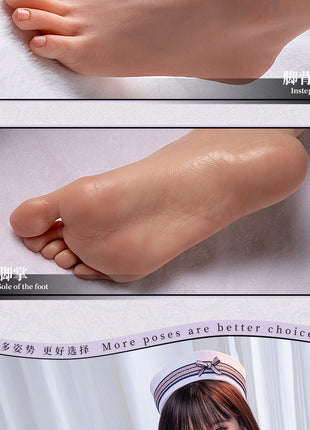 Realistic Doll A Robot Female Doll Male Silicone Doll 1:1 Simulation Non-Inflatable Doll Sex Doll