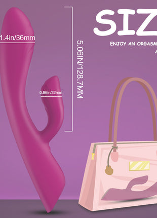 hot selling G spot Rabbit Vibrator Heating function